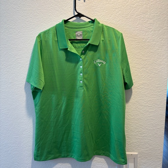 Callaway Tops - Callaway Women’s Green Polo Shirt XL